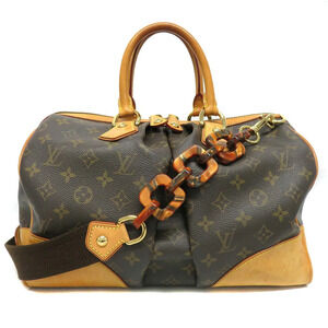 Louis Vuitton Steven Monogram Boston Bag Brown